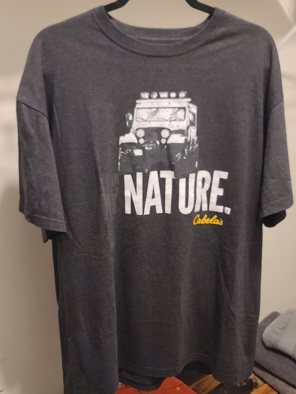 Cabela's Jeep It's In My Nature Graphic Tee Shirt XL